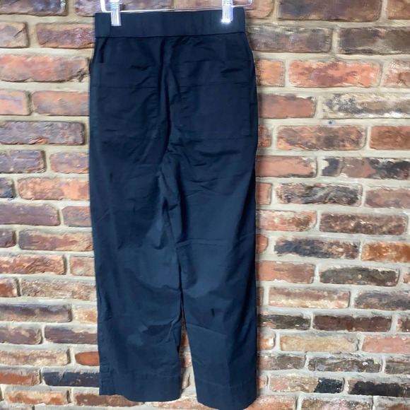 Everlane Black Organic Cotton The Easy Pants Women's Size 2 - Picture 6 of 7